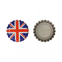 Kapsyl för flaska 26 mm, Union Jack 100 st. Flagga upp din brittiska öl!
