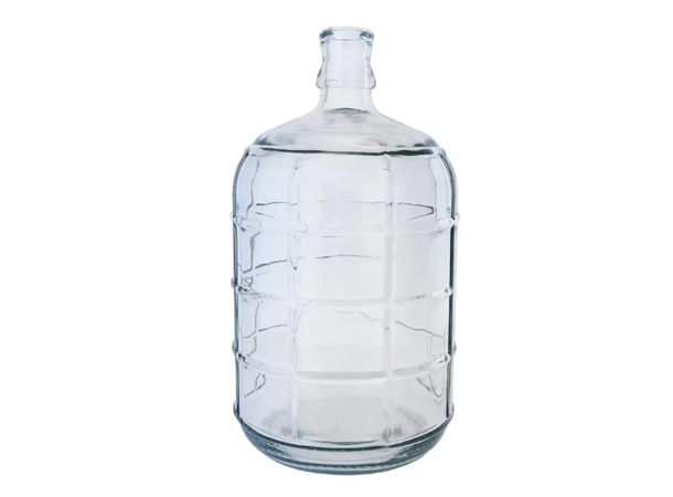 Glasdamejeanne 19 liter