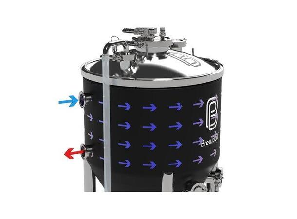BrewBuilt X2 Jacketed Conical Fermenter 53 liter
