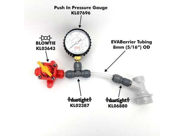 BlowTie Spundningsventil 0-40 psi