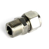 12,7mm Compression Fitting till 1/2" BSP Klämringskoppling 12,7 mm t.  1/2" BSP