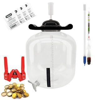 FermZilla - Flat Bottom 30L, startpaket Startpaket f&#246;r flaskning