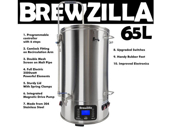 BrewZilla 65 Gen 3.1.1