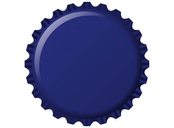 Flaskekapsler 26 mm Blå metallic - Ølbrygging