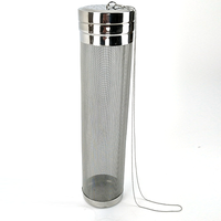 Stainless Steel Hop Tube 6.6cmx29.7cm with 40cm S.S chain loop