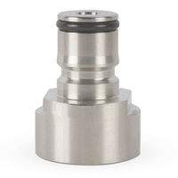 Ball lock overgang øl passer til fatkoblinger med 5/8" gjenger