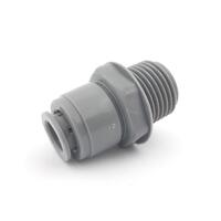 Duotight 9,5mm till 1/2" BSP hane Snabbkoppling,med dubbel O-ring