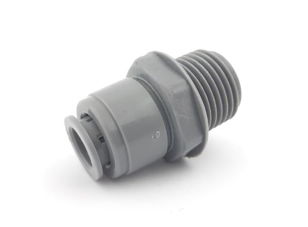 Duotight 9,5mm till 1/2" BSP hane Snabbkoppling,med dubbel O-ring 