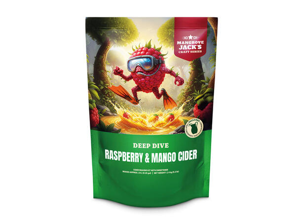 Raspberry og Mango Cider Ekstraktsett - Ølbrygging