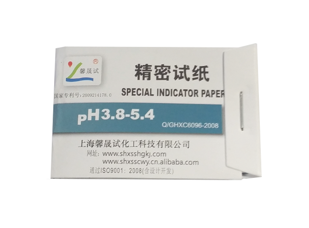 100 Strip pH Test Kits pH 3,8 to pH 5,4, pH-test, pH-papper, lackmus