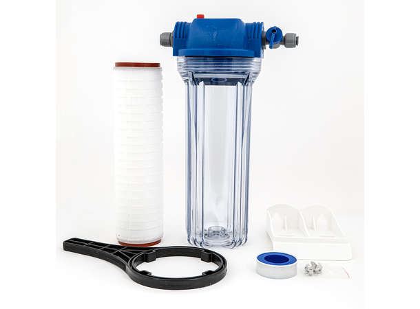 10'' Filtersystem med 1 mikron filter För filtrering mellan fat 