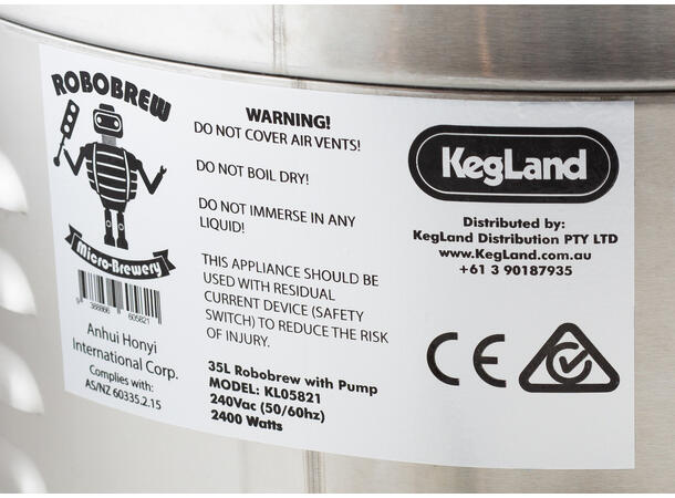 Robobrew BrewZilla 35L Generation 3.1.1 