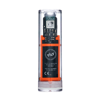 Tilt Hydrometer och termometer, orange Single-cap versionen