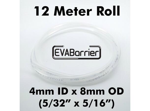 12m EVABarrier slang 4 mm ID x 8 mm OD för öl och CO2. 5/32" ID x 5/16" OD