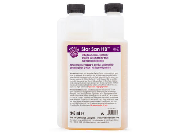 Star San 946 ml (32 Oz) - Rengjøring - Ølbrygging