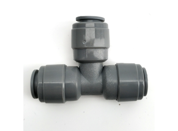 DuoTight T-koppling 9,5mm (3/8") Snabbkoppling, med dubbel O-ring 
