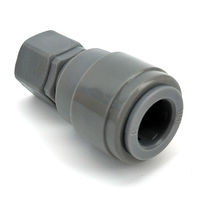 Duotight 9,5mm (3/8") till 1/4" FFL Snabbkoppling med dubbel O-ring, 100 psi