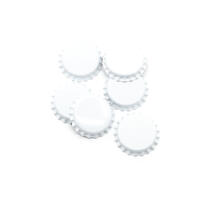 Flaskekapsler Hvit 26 mm - 100 stk