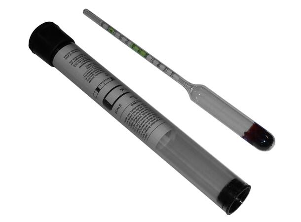Hydrometer for øl - Utstyr til gjæring - Ølbrygging