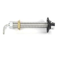 Nukatap Shank 150 mm Med slangnippel. Rostfritt stål