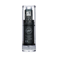 Tilt Hydrometer och termometer, svart Single-cap versionen