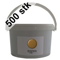 Flaskekapsler Brun Metallic 500 stk 26 mm - 500 stk