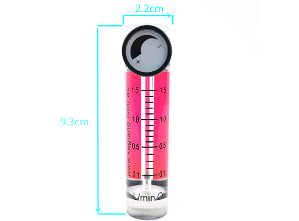 Oxygen flow meter