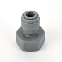 DuoTight - 8mm (5/16") til 5/8" BSP med dubbel O-ring. 100 psi