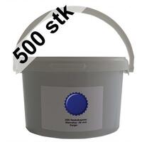 Flaskekapsler Blå Metallic 500 stk 26 mm - 500 stk