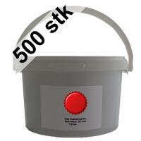 Flaskekapsler Rød 500 stk 26 mm - 500 stk