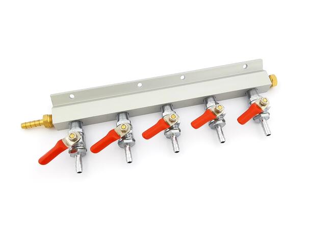 Gas Line Manifold Splitter 5 ways