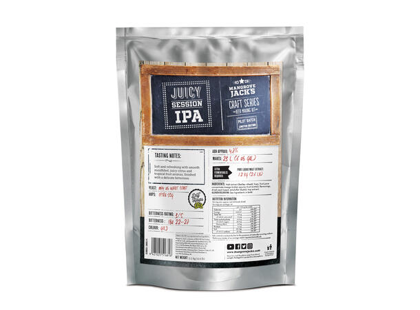 Juicy Session IPA -Mangrove jack's extraktkit - Ölbryggning.se