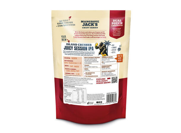 Juicy Session IPA -Mangrove jack's extraktkit - Ölbryggning.se