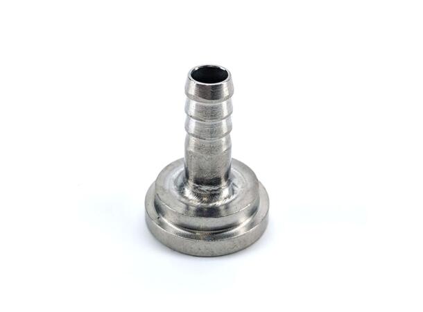 6 mm slangnippel för 5/8" mutter