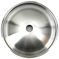 BrewZilla/Digiboil 65L Rustfritt lokk Lokk med silikonpakning for fastklemming