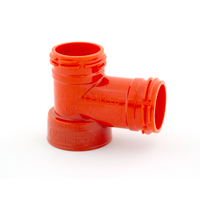 Carbonation Cap Tee Adapter (Female x Male x Male)