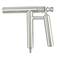 Pluto Beer Gun SS Tappistol Rostfritt stål. 7 mm slangnippel