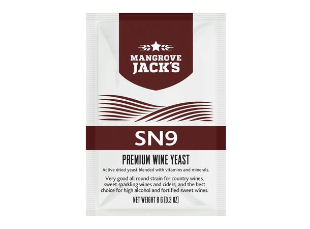 Premium Wine Yeast SN9 8 g - Vinjäst, neutral, för många vinstilar