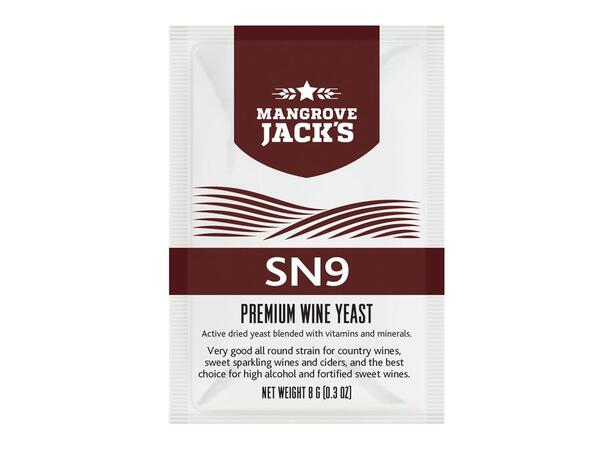 Premium Wine Yeast SN9 8 g - Vinjäst, neutral, för många vinstilar