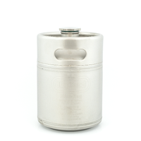 Mini Keg - 2 liter - blank growler med 2 liters kapacitet