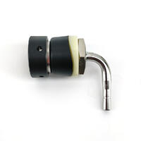 Black Short Shank - Stainless Steel 6,5 mm Duotight