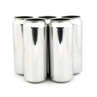 Aluminiumburk för öl och dryck Blanka burkar utan lock 162 st. á 500 ml