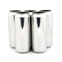 Aluminiumburk för öl och dryck, blanka Blanka burkar utan lock 162 st. á 500 ml