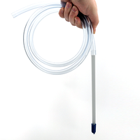 Auto-Hevert i plast 32 cm. med 1,4 m slange