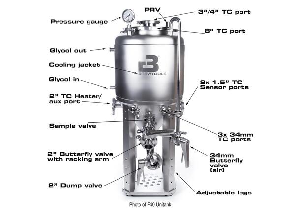 Brewtools F100 Unitank