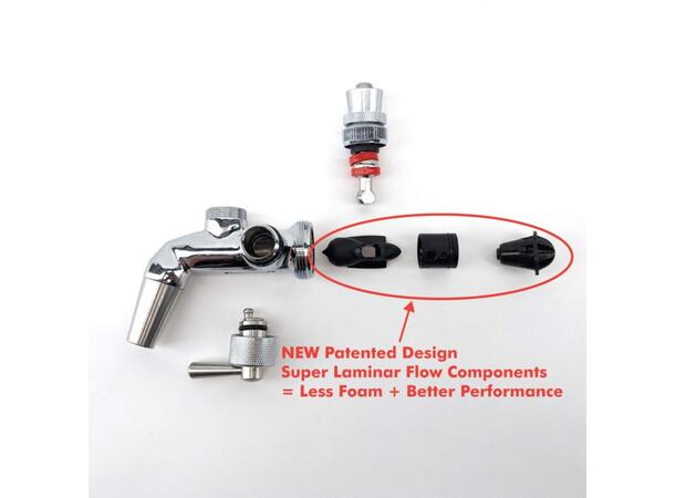 Nukatap tappkran med Flow Control