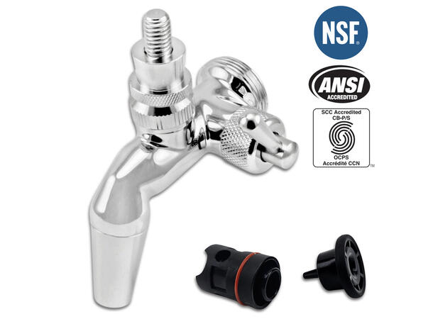 Nukatap tappkran med Flow Control