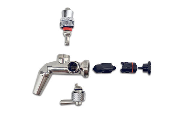 Nukatap tappkran med Flow Control