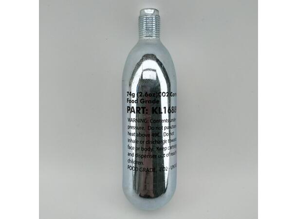 74g CO2 patron om 16g er for liten