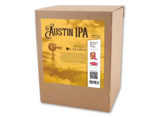 Austin IPA allgrain ölkit - collab med Lallemand och Lazarus Brewing